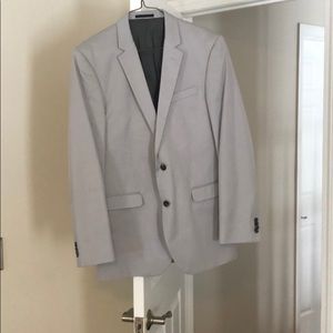 Light gray suit